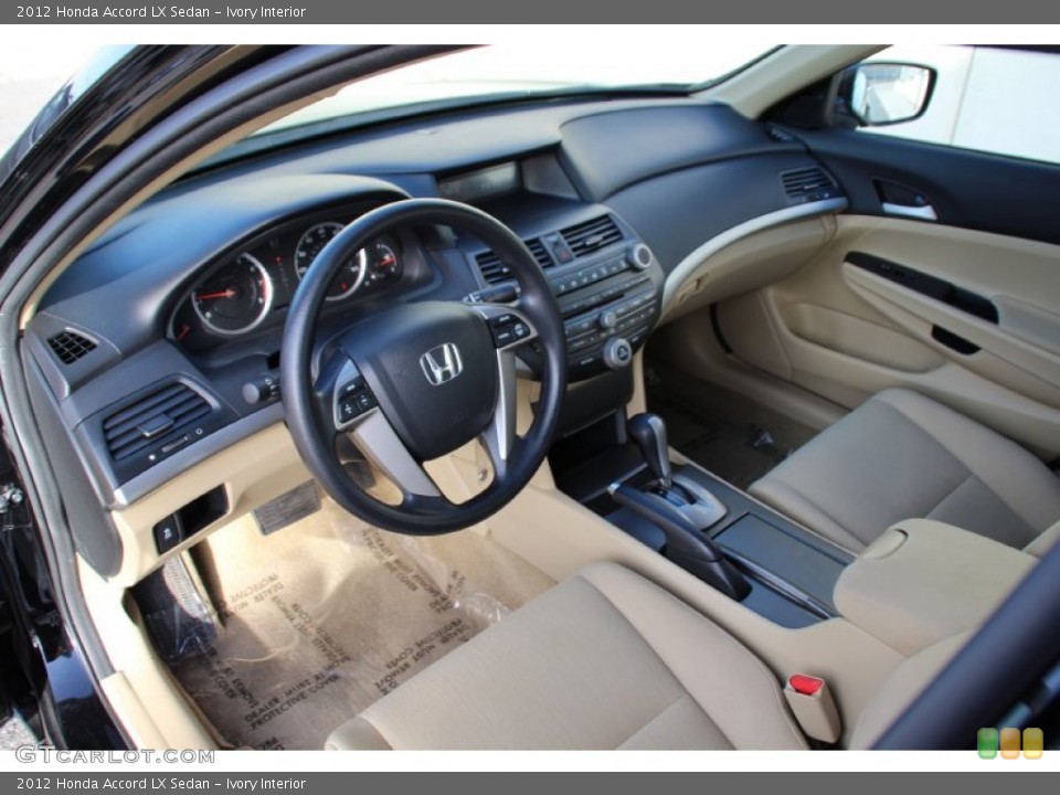 Ivory Interior Photo for the 2012 Honda Accord LX Sedan #102860028