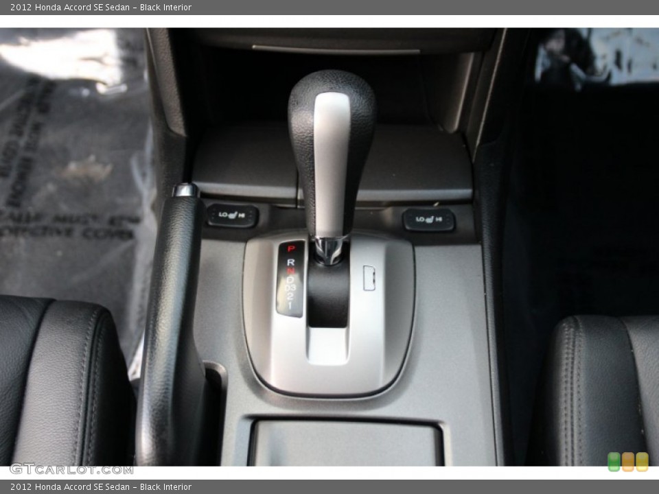 Black Interior Transmission for the 2012 Honda Accord SE Sedan #102860823