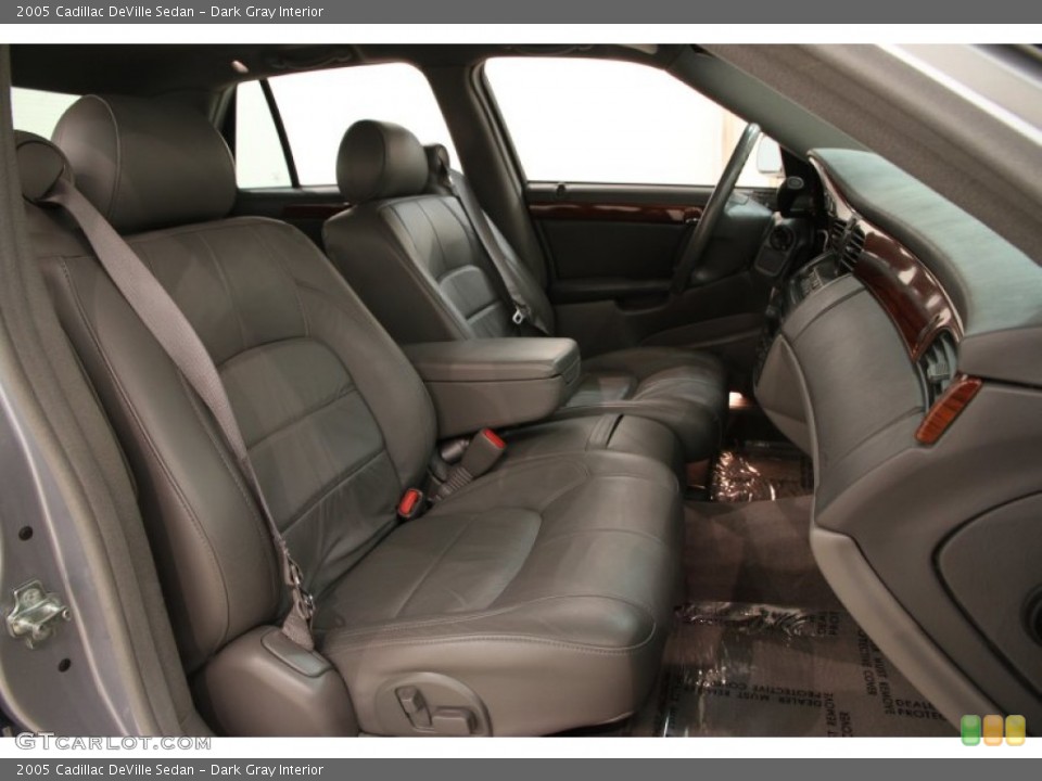 Dark Gray Interior Front Seat for the 2005 Cadillac DeVille Sedan #102861438