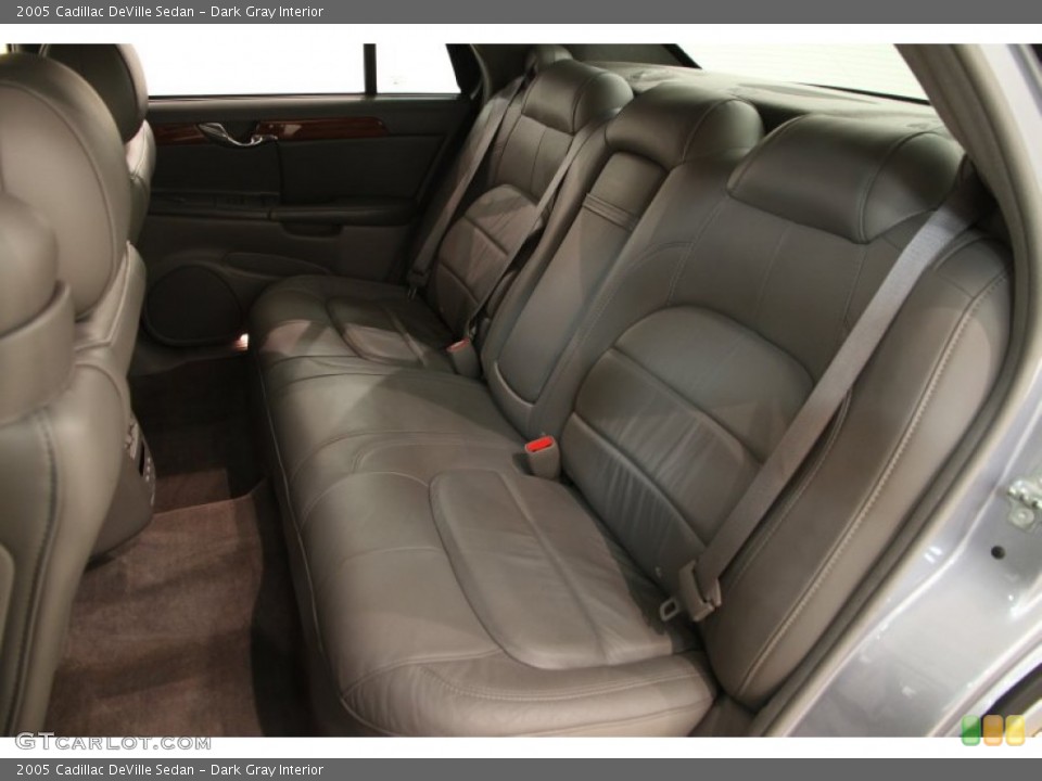 Dark Gray Interior Rear Seat for the 2005 Cadillac DeVille Sedan #102861468
