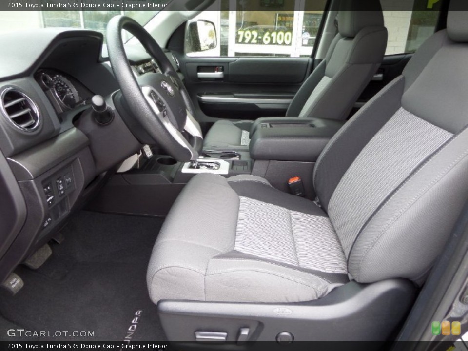 Graphite Interior Photo for the 2015 Toyota Tundra SR5 Double Cab #102866286