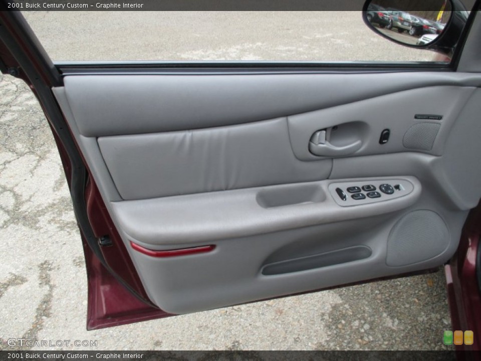 Graphite Interior Door Panel for the 2001 Buick Century Custom #102866943