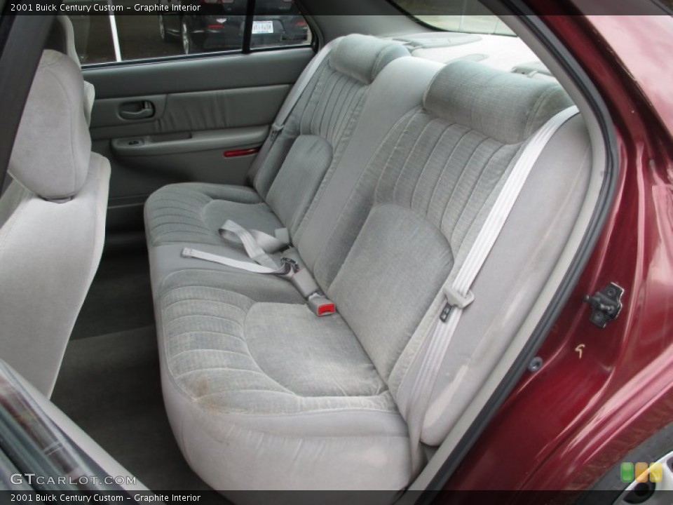 Graphite 2001 Buick Century Interiors