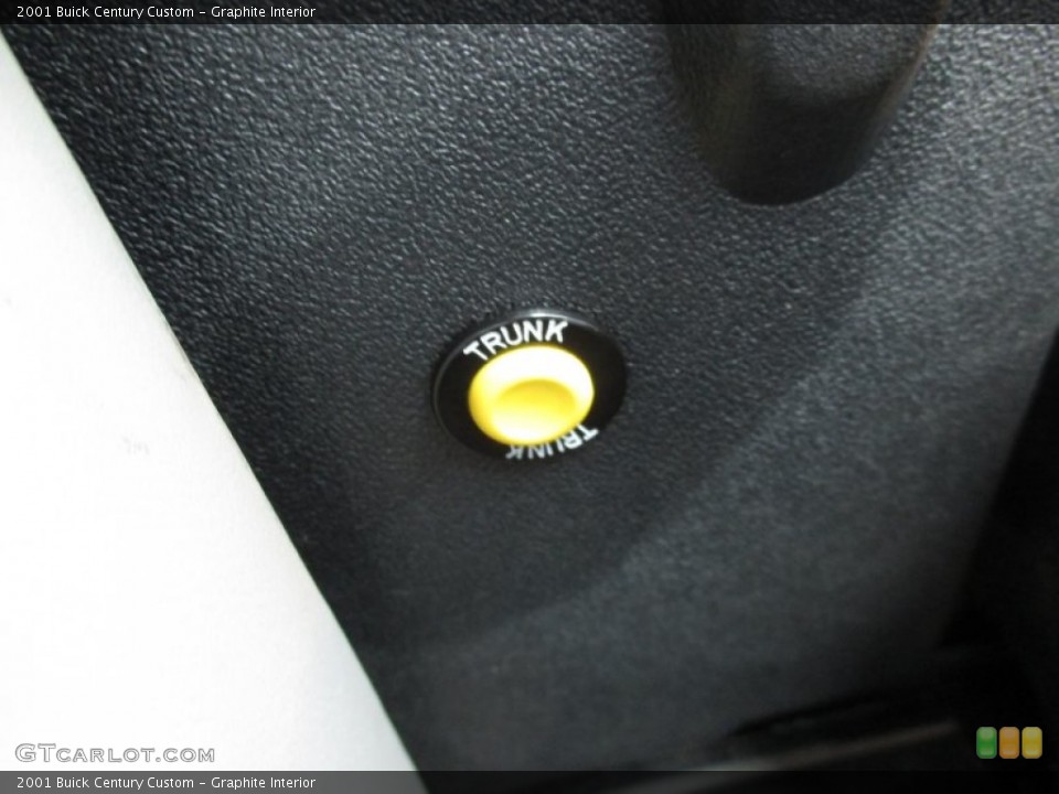 Graphite Interior Controls for the 2001 Buick Century Custom #102867144