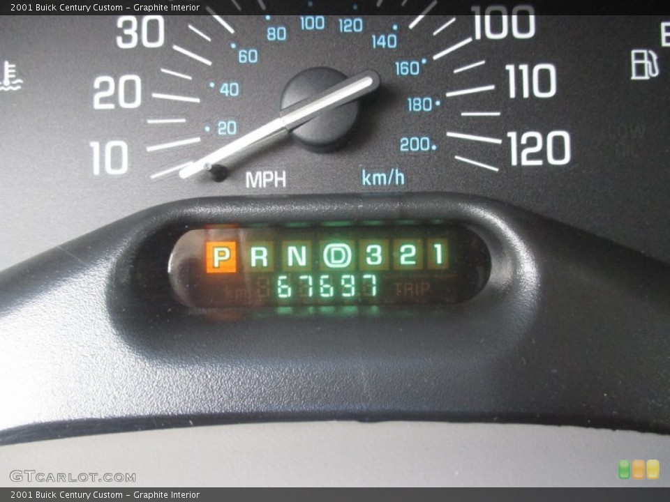 Graphite Interior Transmission for the 2001 Buick Century Custom #102867285