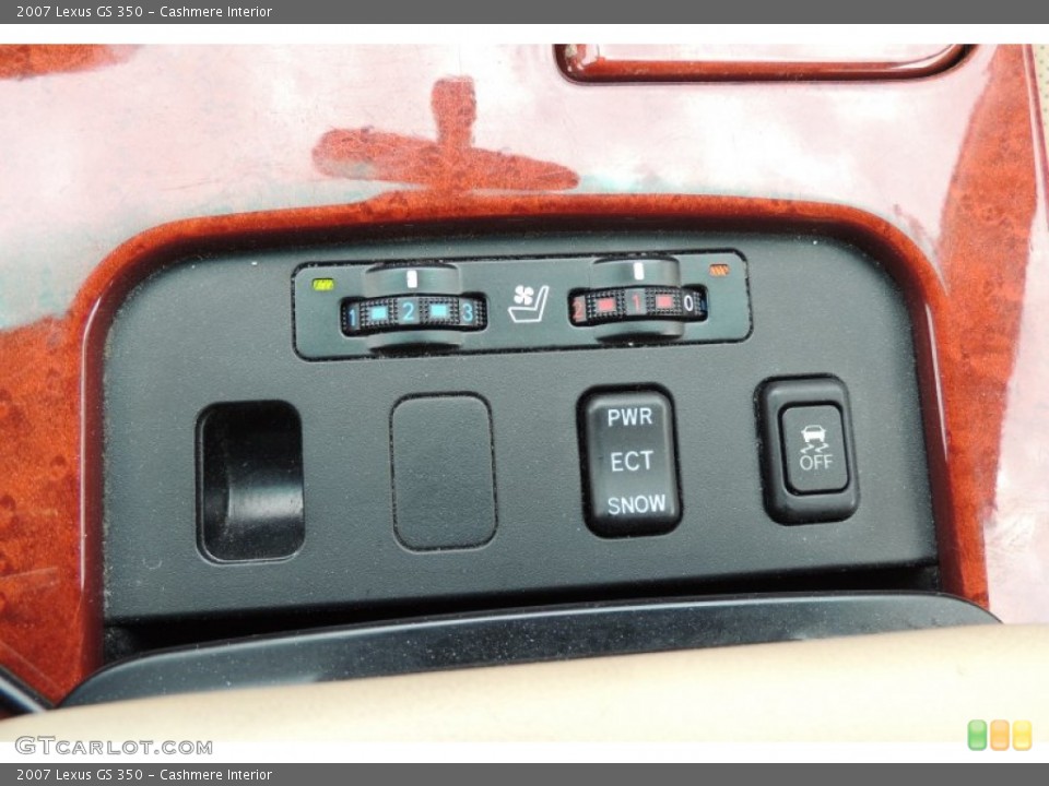 Cashmere Interior Controls for the 2007 Lexus GS 350 #102870183