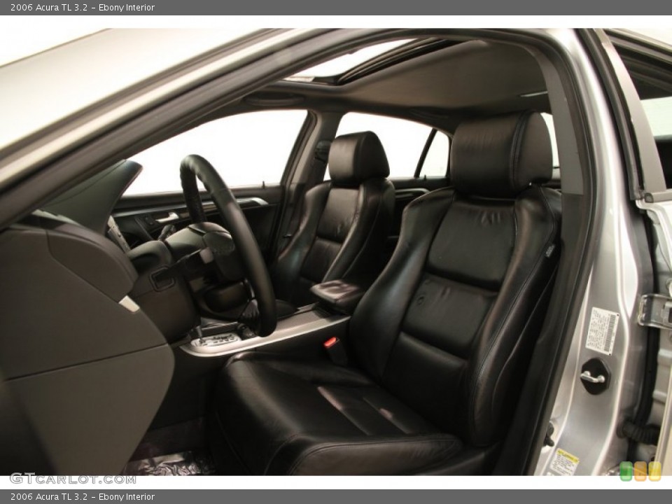 Ebony Interior Front Seat for the 2006 Acura TL 3.2 #102870264
