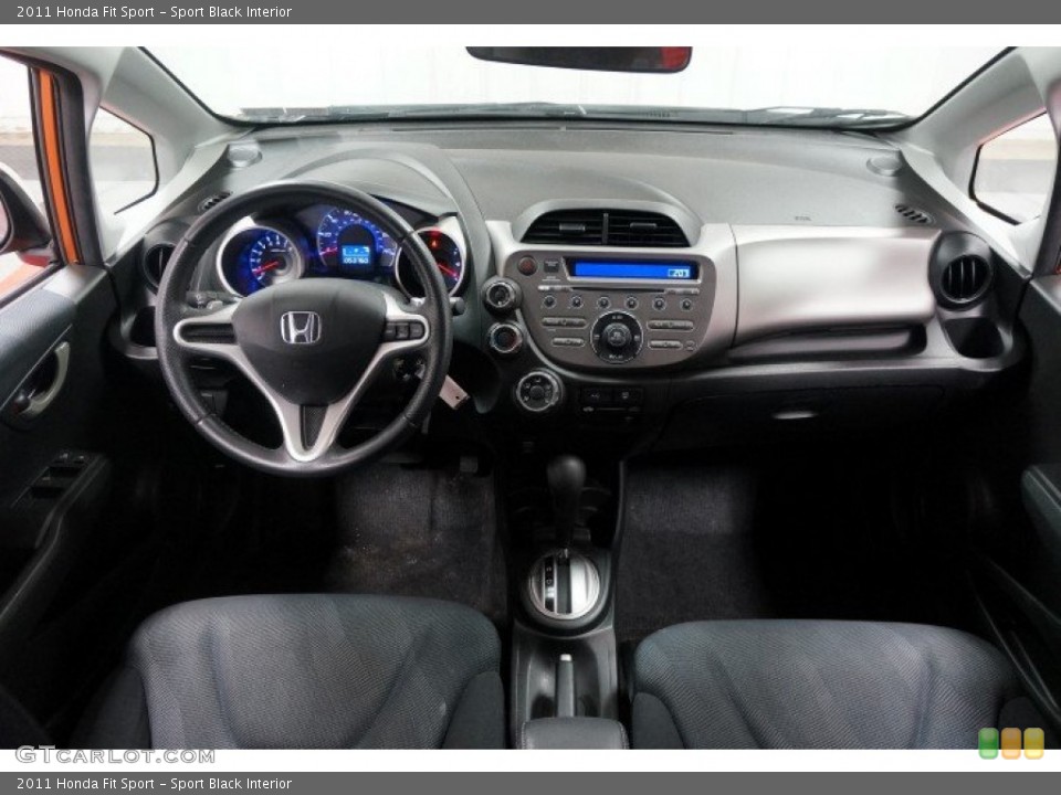 Sport Black Interior Dashboard for the 2011 Honda Fit Sport #102873051