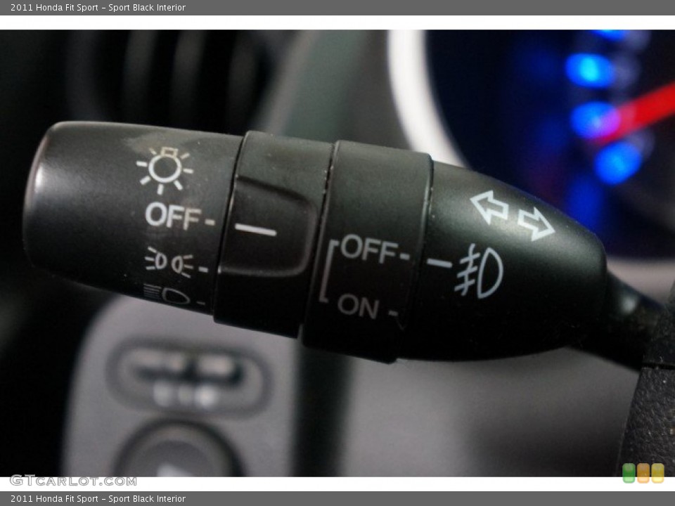 Sport Black Interior Controls for the 2011 Honda Fit Sport #102873141