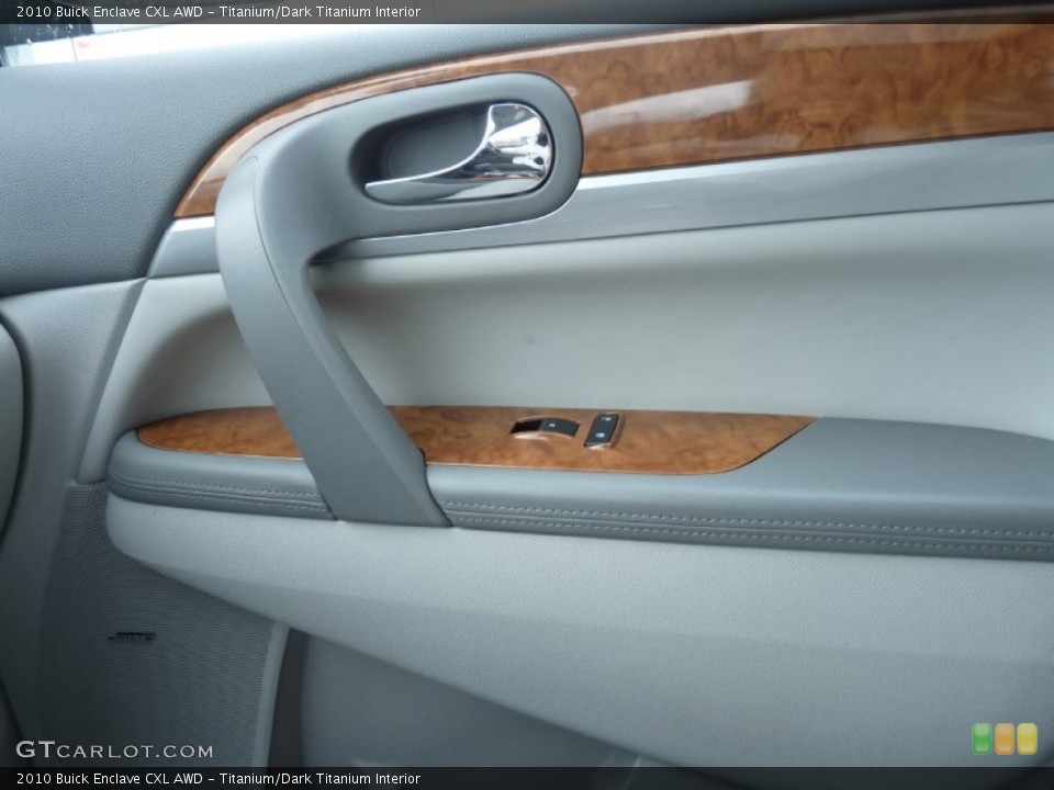 Titanium/Dark Titanium Interior Door Panel for the 2010 Buick Enclave CXL AWD #102873630