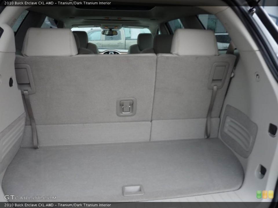 Titanium/Dark Titanium Interior Trunk for the 2010 Buick Enclave CXL AWD #102873675