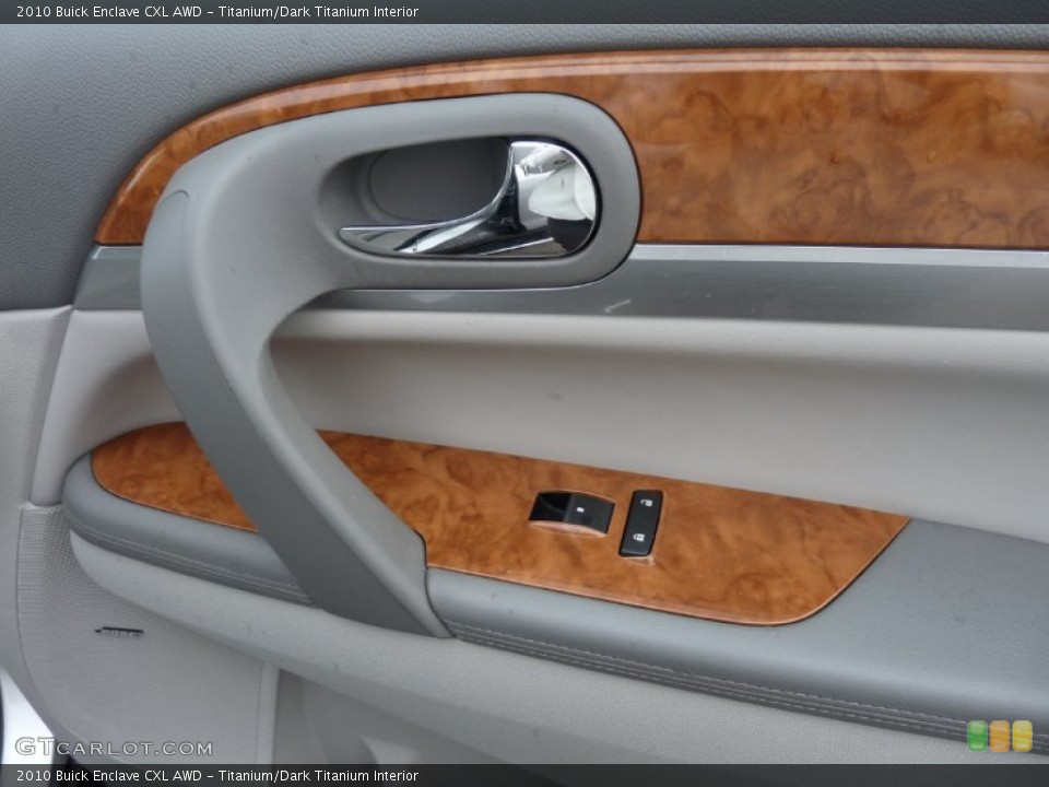 Titanium/Dark Titanium Interior Door Panel for the 2010 Buick Enclave CXL AWD #102873735