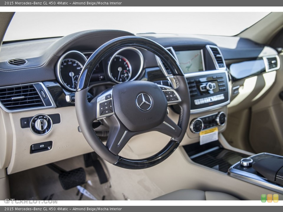 Almond Beige/Mocha Interior Dashboard for the 2015 Mercedes-Benz GL 450 4Matic #102875766