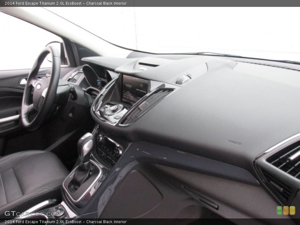 Charcoal Black Interior Dashboard for the 2014 Ford Escape Titanium 2.0L EcoBoost #102876489