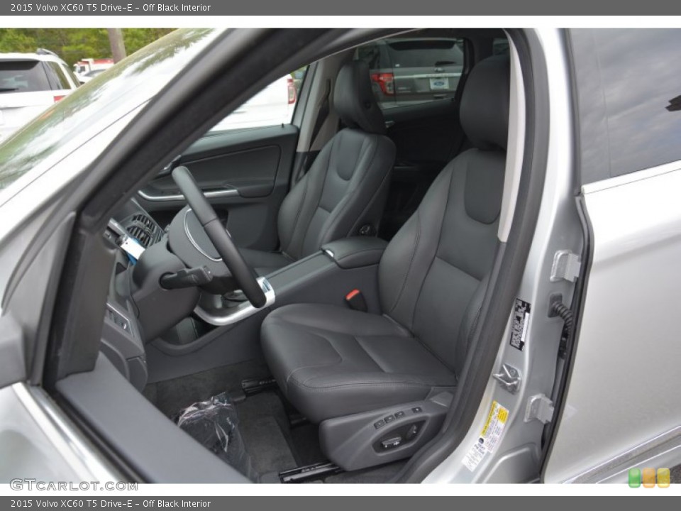 Off Black Interior Front Seat for the 2015 Volvo XC60 T5 Drive-E #102877104