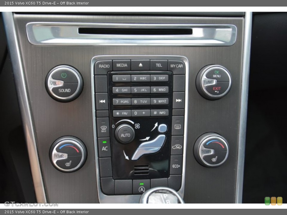 Off Black Interior Controls for the 2015 Volvo XC60 T5 Drive-E #102877407