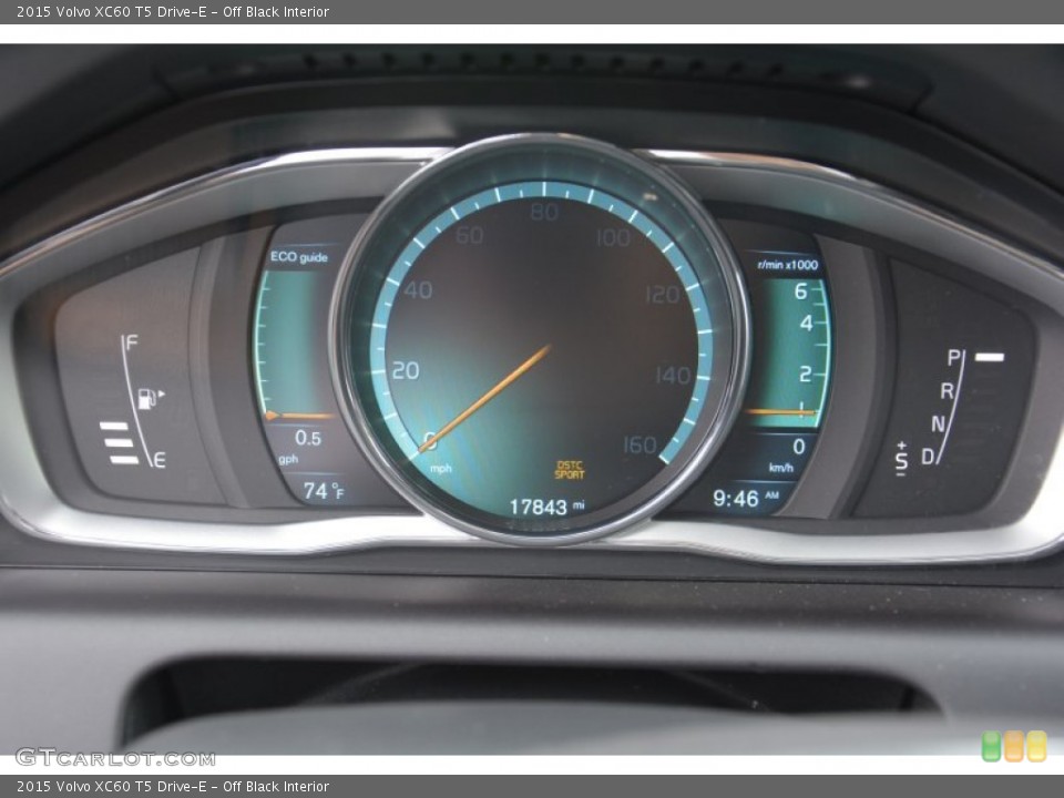 Off Black Interior Gauges for the 2015 Volvo XC60 T5 Drive-E #102877452