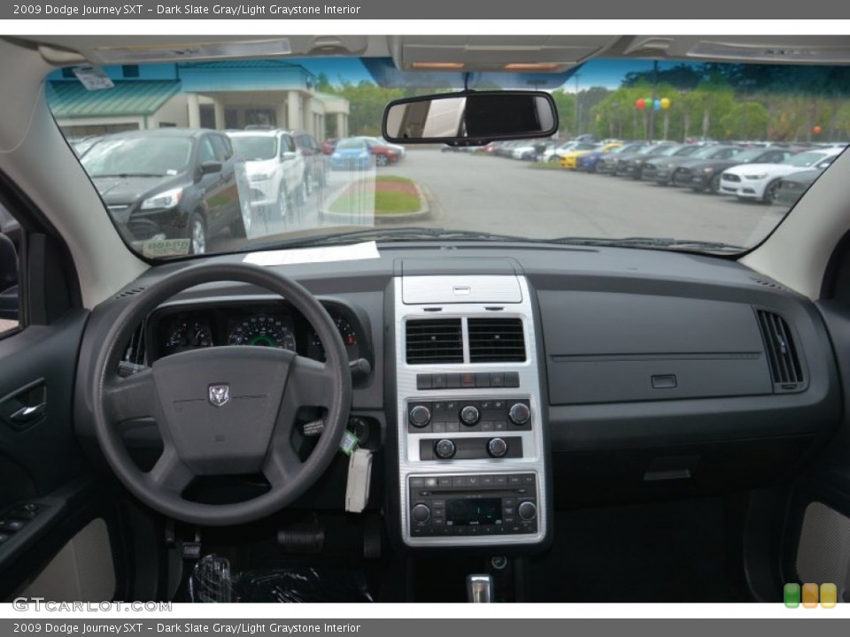 Dark Slate Gray/Light Graystone Interior Dashboard for the 2009 Dodge Journey SXT #102880692