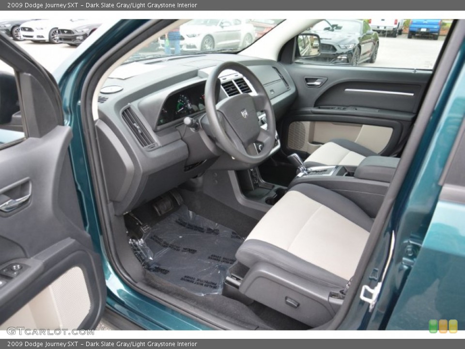 Dark Slate Gray/Light Graystone Interior Photo for the 2009 Dodge Journey SXT #102880713