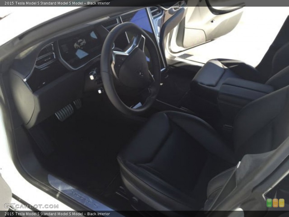 Black Interior Photo for the 2015 Tesla Model S  #102885442