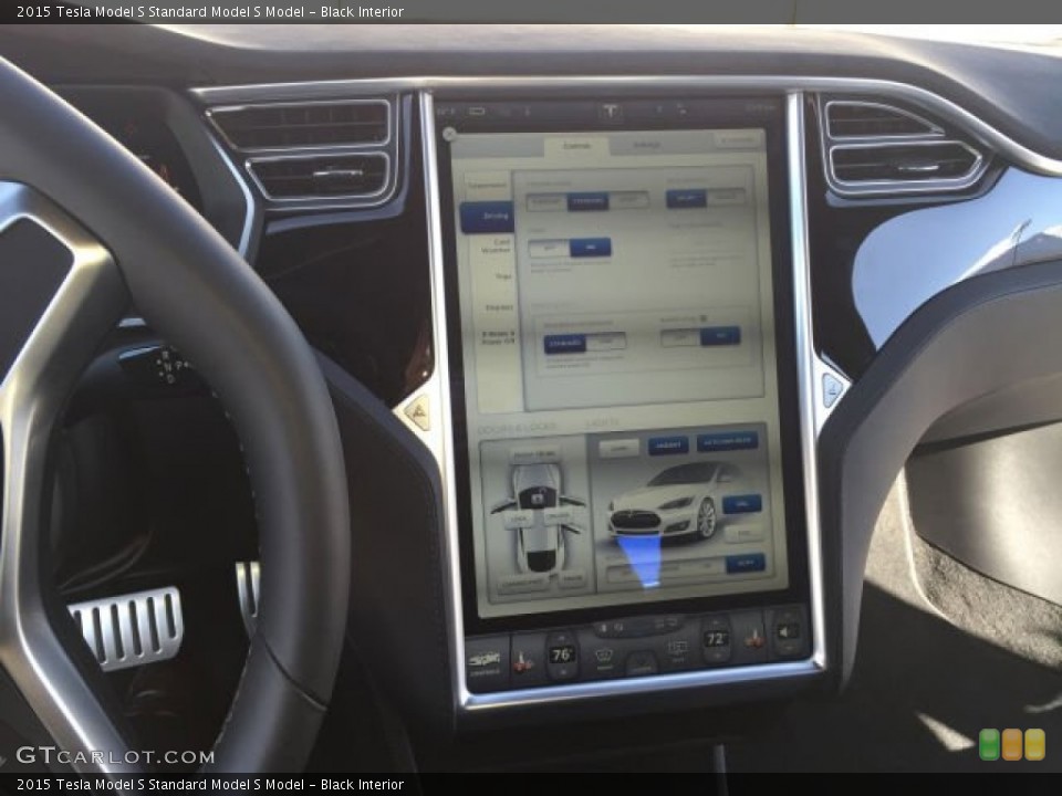 Black Interior Controls for the 2015 Tesla Model S  #102885466