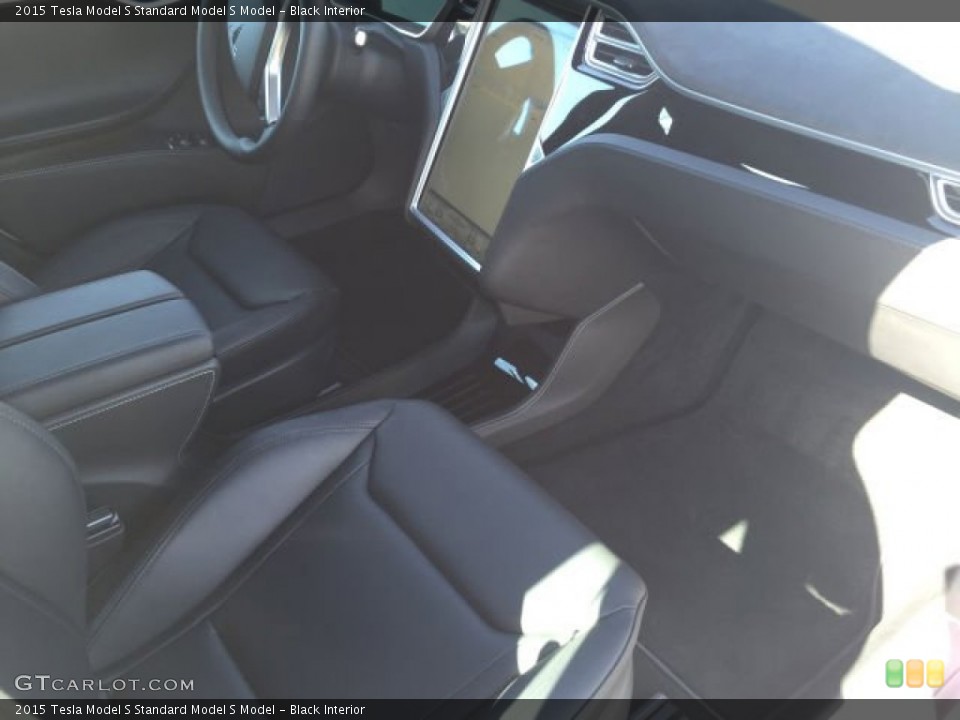 Black Interior Photo for the 2015 Tesla Model S  #102885490