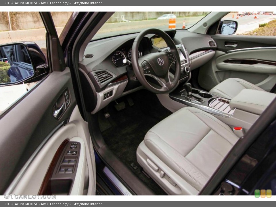 Graystone Interior Prime Interior for the 2014 Acura MDX SH-AWD Technology #102895783