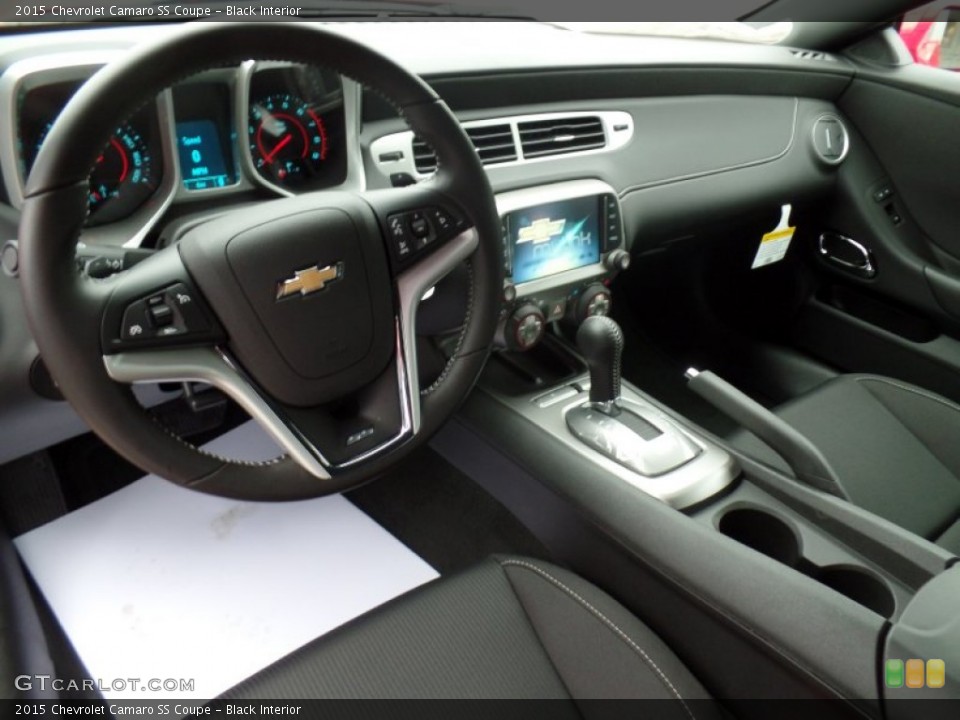 Black Interior Dashboard for the 2015 Chevrolet Camaro SS Coupe #102898223