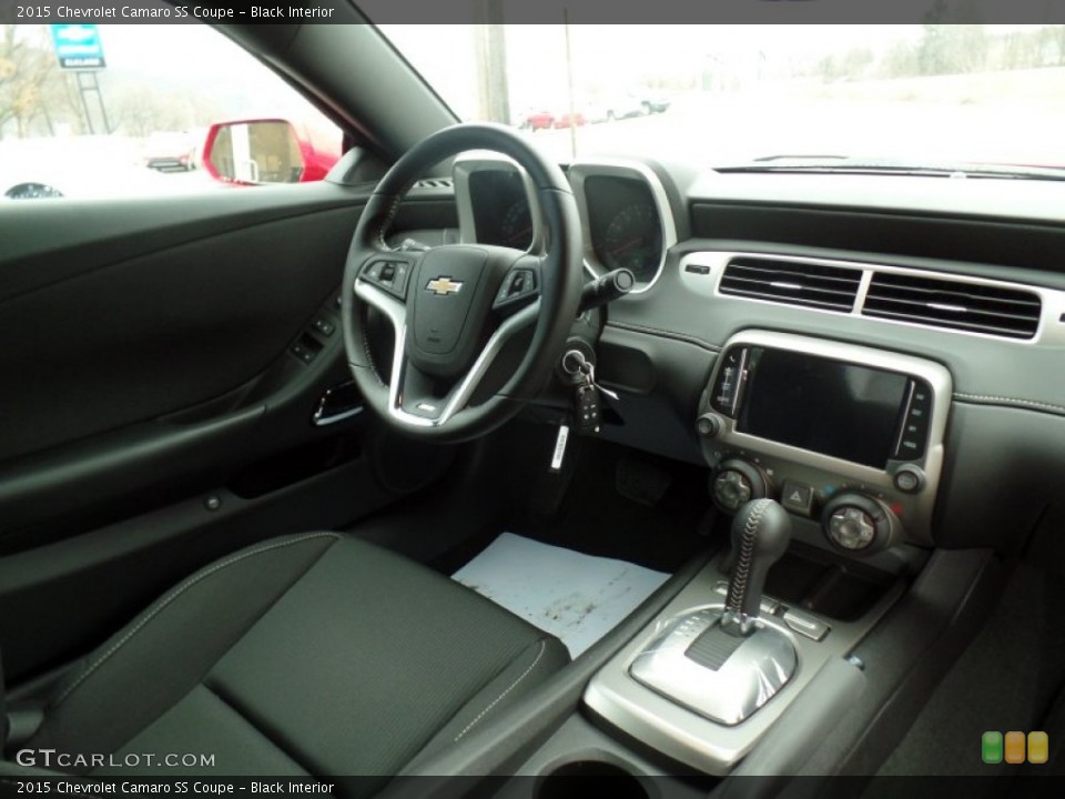 Black Interior Dashboard for the 2015 Chevrolet Camaro SS Coupe #102899020