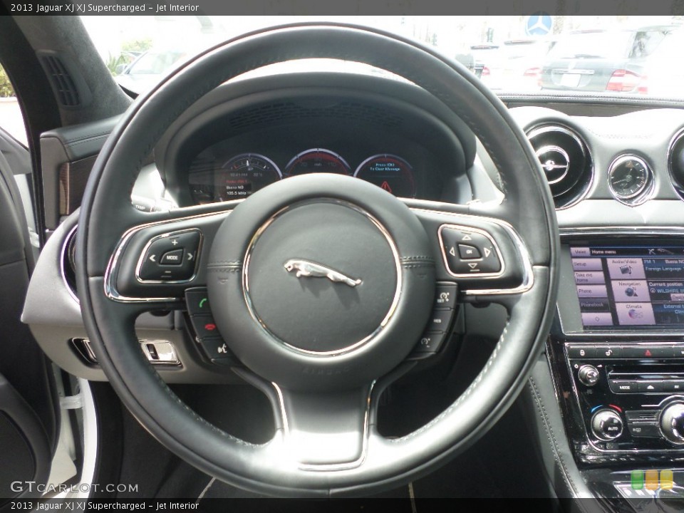 Jet Interior Steering Wheel for the 2013 Jaguar XJ XJ Supercharged #102904879