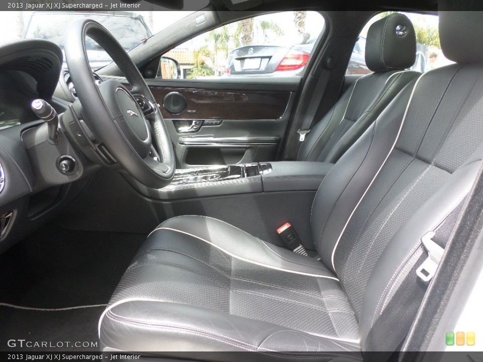 Jet Interior Front Seat for the 2013 Jaguar XJ XJ Supercharged #102905062