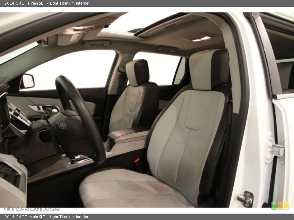 Light Titanium Interior Front Seat for the 2014 GMC Terrain SLT #102905260