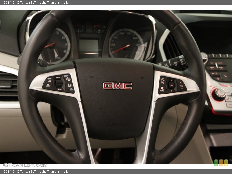 Light Titanium Interior Steering Wheel for the 2014 GMC Terrain SLT #102905284