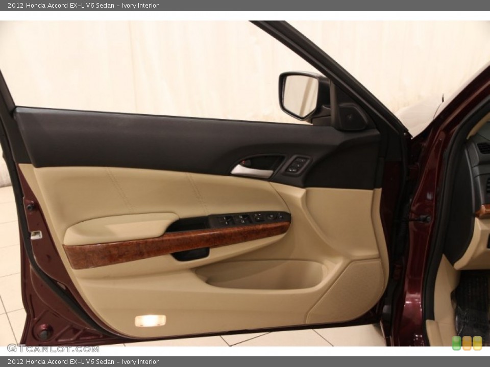 Ivory Interior Door Panel for the 2012 Honda Accord EX-L V6 Sedan #102906835