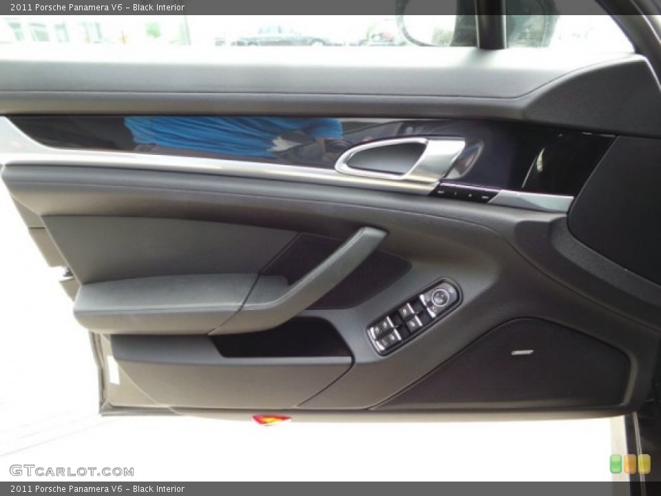 Black Interior Door Panel for the 2011 Porsche Panamera V6 #102908992