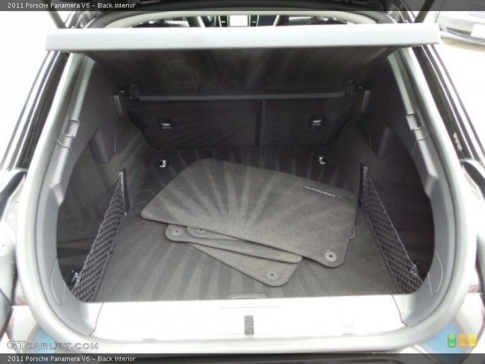Black Interior Trunk for the 2011 Porsche Panamera V6 #102909454