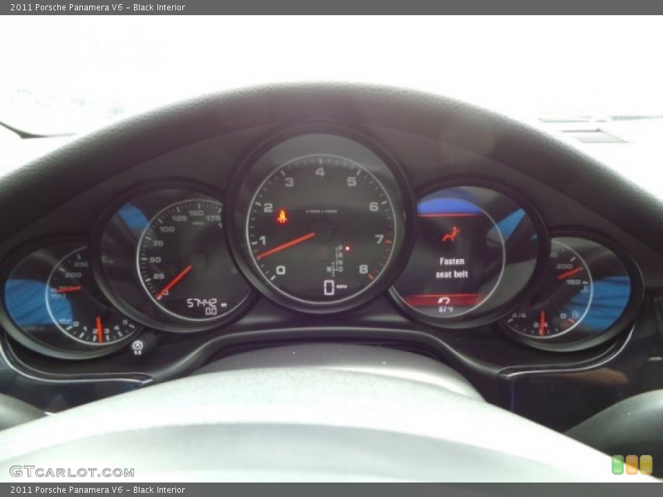 Black Interior Gauges for the 2011 Porsche Panamera V6 #102909637