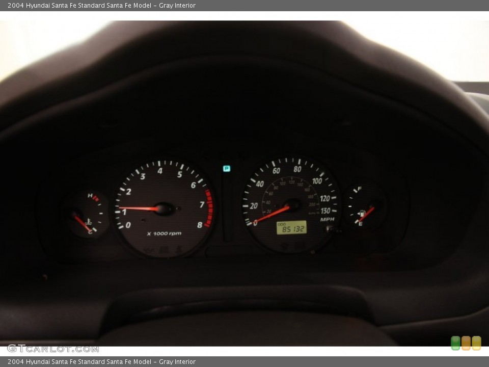 Gray Interior Gauges for the 2004 Hyundai Santa Fe  #102909898