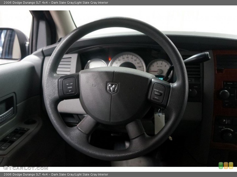 Dark Slate Gray/Light Slate Gray Interior Steering Wheel for the 2006 Dodge Durango SLT 4x4 #102909943
