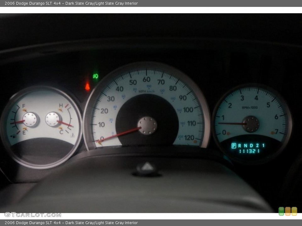 Dark Slate Gray/Light Slate Gray Interior Gauges for the 2006 Dodge Durango SLT 4x4 #102909982