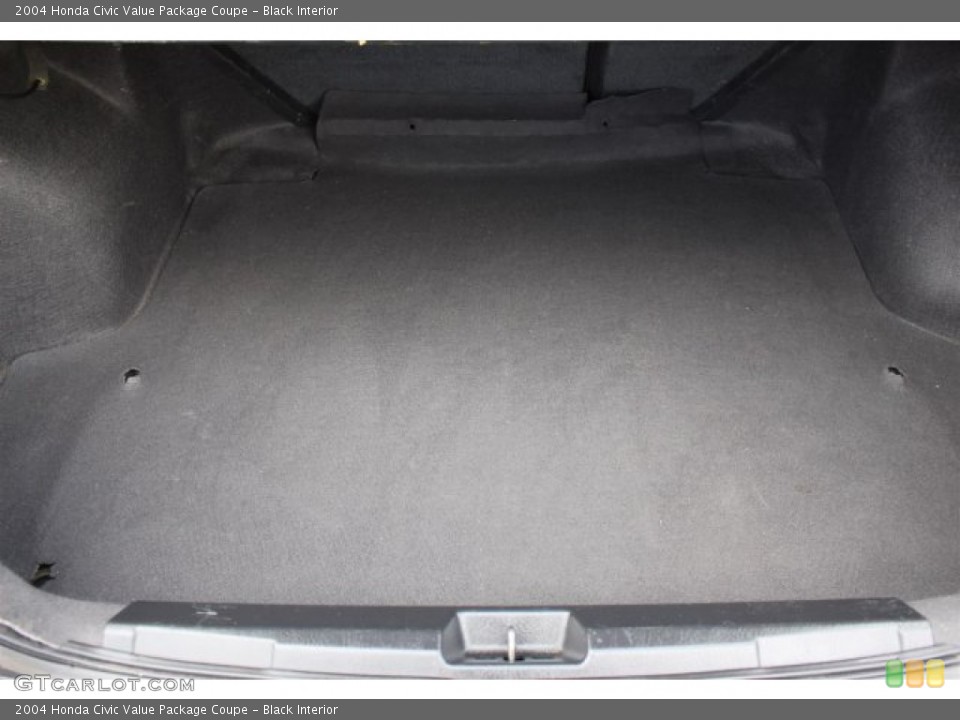 Black Interior Trunk for the 2004 Honda Civic Value Package Coupe #102922246