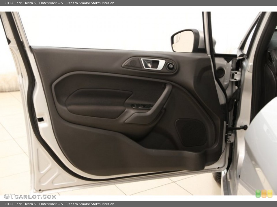ST Recaro Smoke Storm Interior Door Panel for the 2014 Ford Fiesta ST Hatchback #102926756