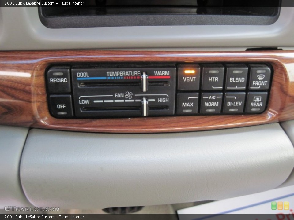 Taupe Interior Controls for the 2001 Buick LeSabre Custom #102929464