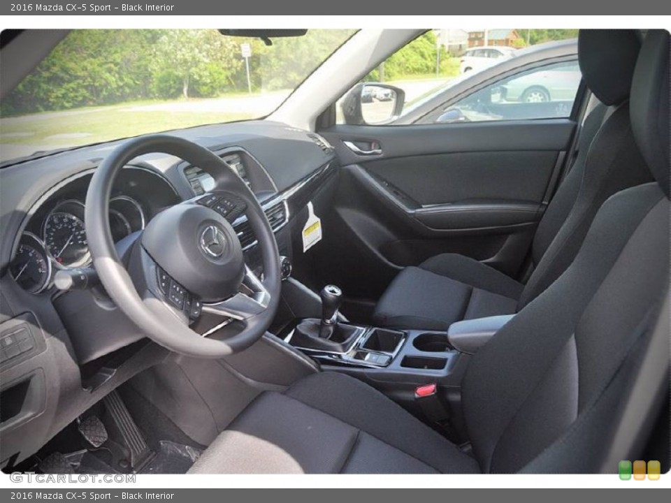 Black Interior Photo for the 2016 Mazda CX-5 Sport #102930158