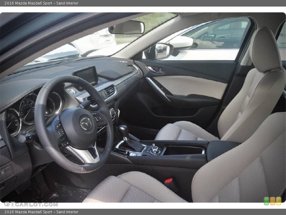 Sand Interior Photo for the 2016 Mazda Mazda6 Sport #102930368