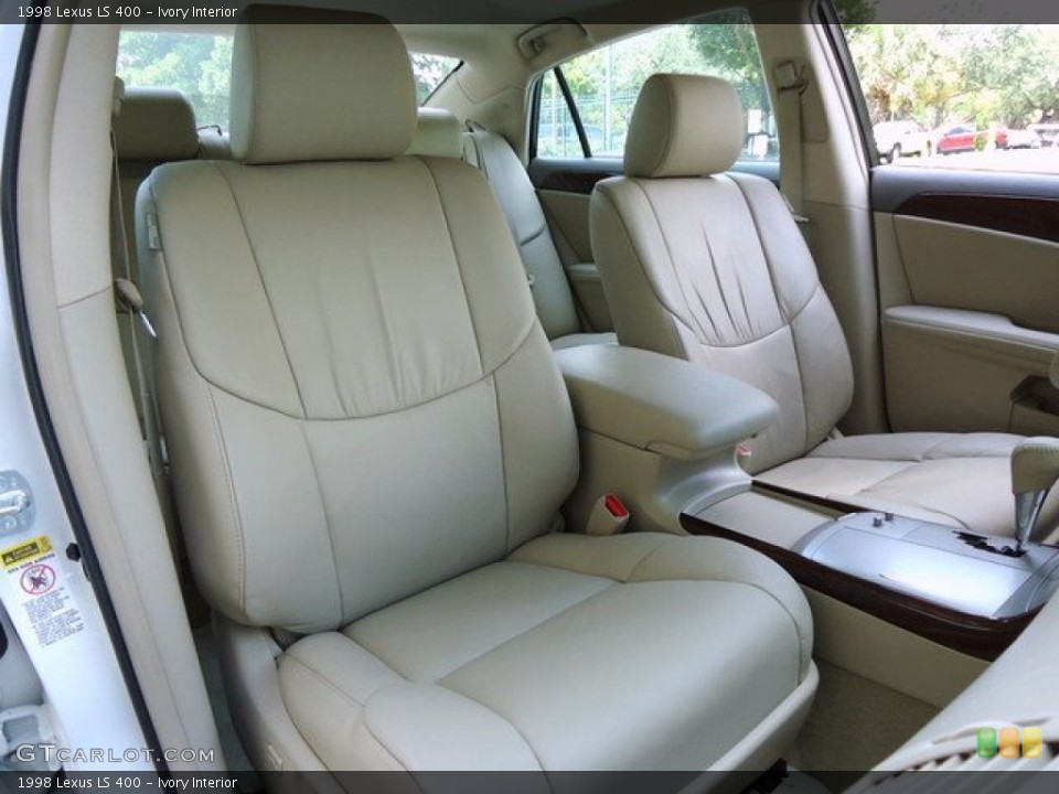 Ivory Interior Front Seat for the 1998 Lexus LS 400 #102931085