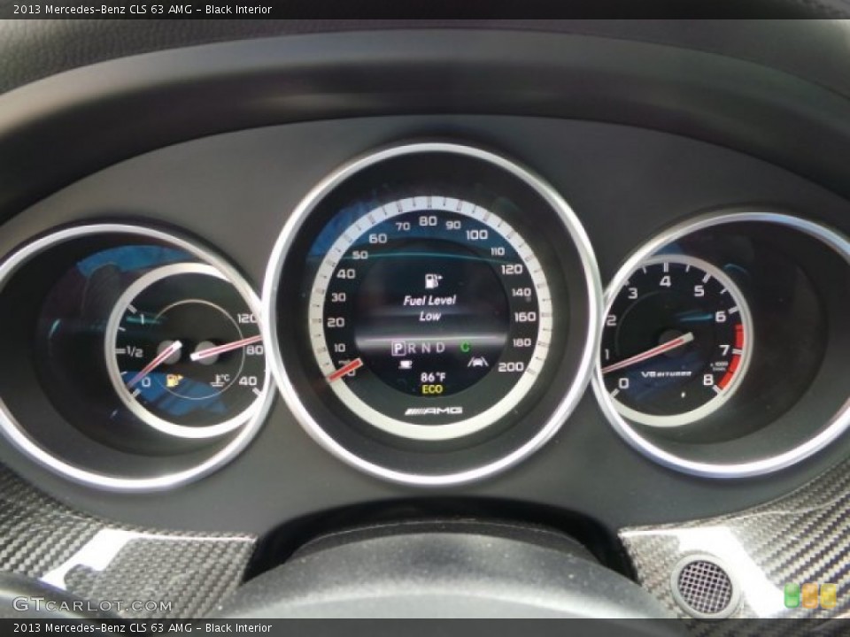 Black Interior Gauges for the 2013 Mercedes-Benz CLS 63 AMG #102932683