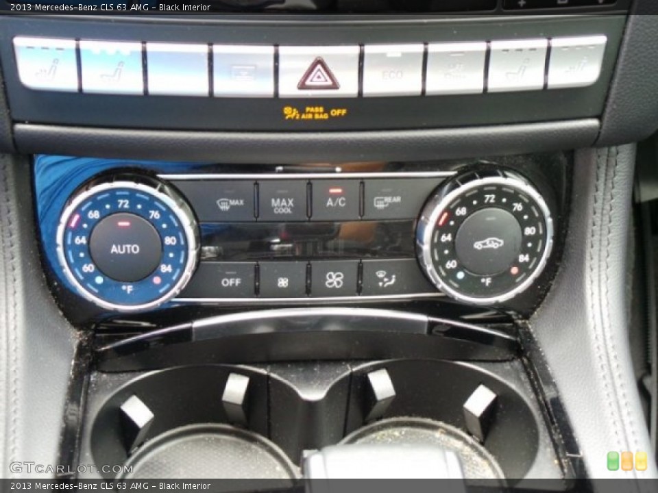 Black Interior Controls for the 2013 Mercedes-Benz CLS 63 AMG #102932726