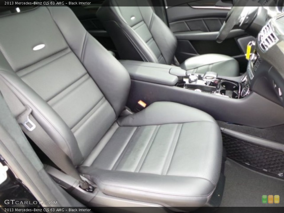 Black Interior Front Seat for the 2013 Mercedes-Benz CLS 63 AMG #102932882