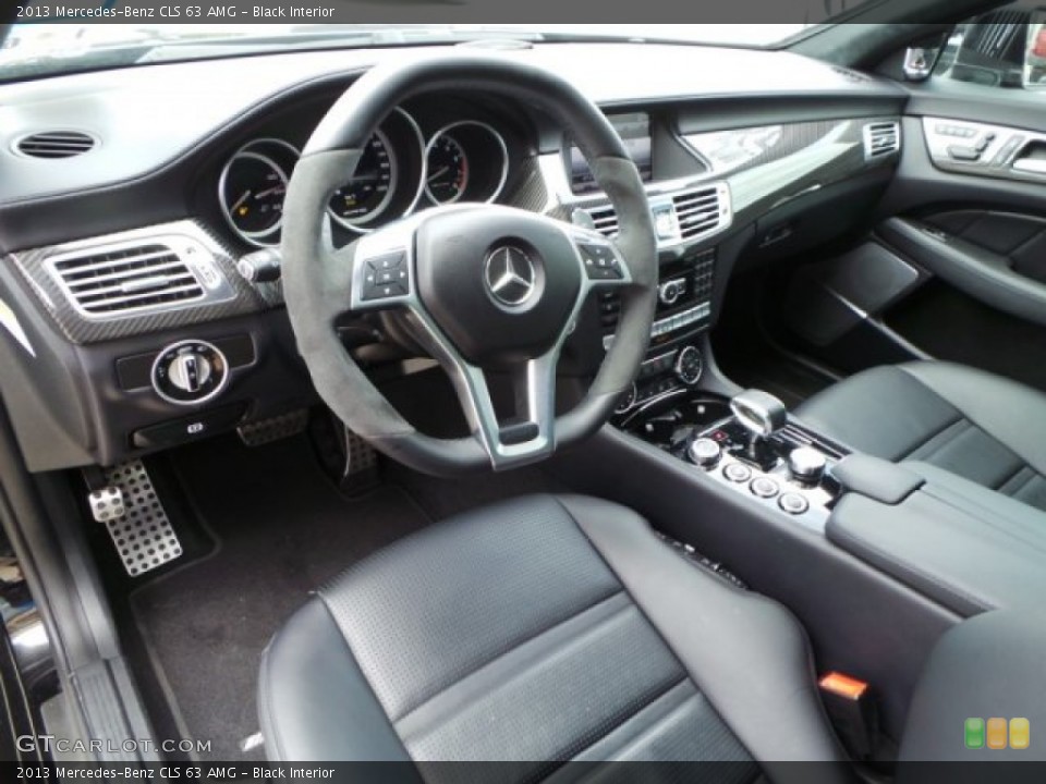 Black 2013 Mercedes-Benz CLS Interiors